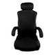 thumbnail image 3 of Funda Elástica Para Silla De Ordenador Extraíble Para Silla De Escritorio, Silla De Oficina, Color Negro, 3 of 3