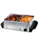 thumbnail image 1 of Servidor de buffet y calentador de comida OVENTE FW152S 2x1.5L inoxidable, 1 of 8