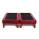 thumbnail image 1 of Base Europea Zen Cuero Rojo King, 1 of 3