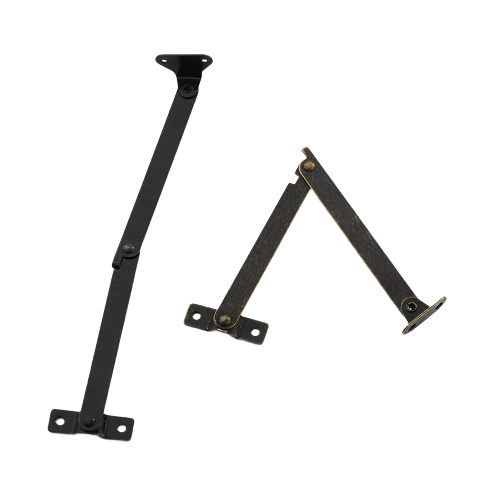 Magideal - Bisagra De Elevación De Tapa, Amortiguador, Material De Hierro, Puntal De Elevación De Armario Para Cajas De Joyería, Piezas De Reparación Versátiles, 186x31mm