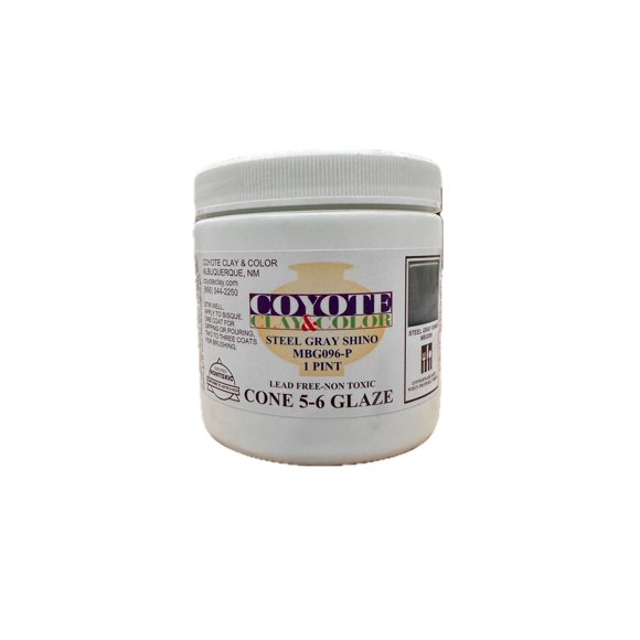 Material para Escultura Coyote Clay MBG096 Shino Gris Acero