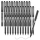 thumbnail image 1 of Bolígrafos Rollerball Shuttle Art Pack de 25, punta 0,5 mm, tinta negra, 1 of 8