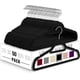 thumbnail image 1 of Colgador de ropa Utopia Home Premium Velvet, 50 unidades, color negro, 1 of 9