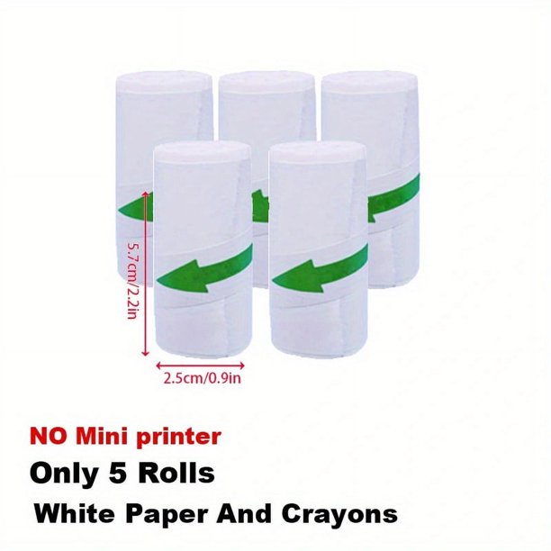 Portable Mini Photo Printer for iPhone/Android - 1000mAh Battery, Perfect for Gifts, Study Notes, Work, and Kids Photos!