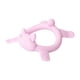 thumbnail image 1 of Bebé Teether PIGEON de silicona con forma de animal con forma de conejo rosa de 3 años o más, 1 of 8
