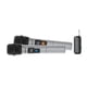 thumbnail image 2 of Kit 2 Microfonos UHF Inlambricos Para Parlantes Gris Master-G, 2 of 3