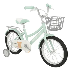Linea Sport - Bicicleta Aro 16″ Para Niñas De 4 A 7 Años Con Canasto Y Ruedas