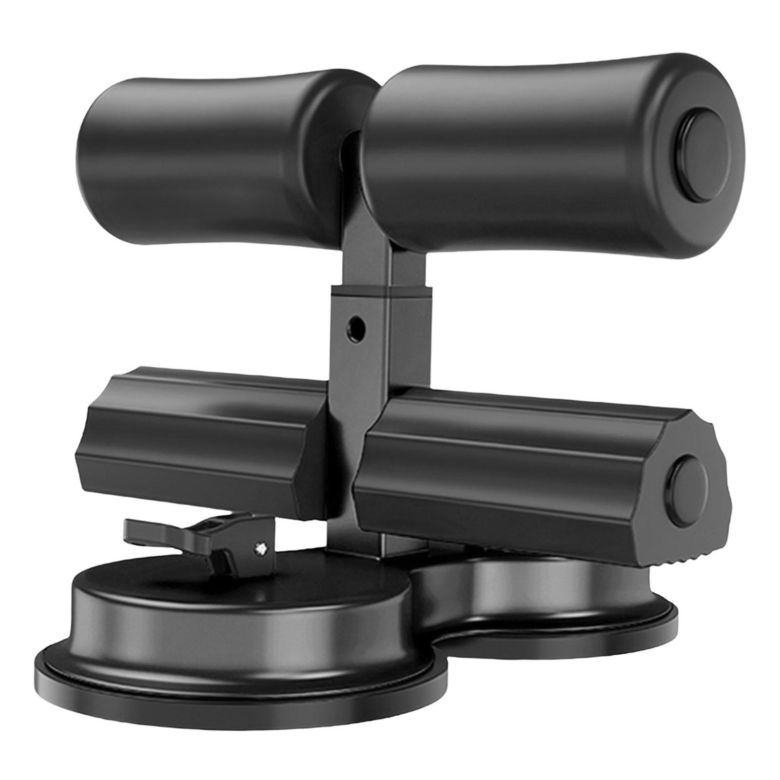 Magideal - Dispositivo Portátil De Asistencia Para Barra De Para Sentarse Con Ventosa Fuerte, Equipo Ajustable Para Sentarse Para Viajes, Ejercicio , Negro