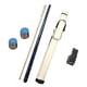 thumbnail image 1 of Palo De Billar Profesional Con Tiza Y Funda De Piel Sintética Blanca, Palo De Billar Negro Y Azul, 1 of 5