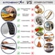 thumbnail image 3 of Cortador de pizza KitchenStar Rocker Blade de acero inoxidable de 12 pulgadas, 3 of 9