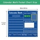 thumbnail image 5 of Calendario KIKIGOAL de Aula con Bolsillos Educativo, 5 of 7
