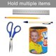 thumbnail image 5 of Vlad y Niki-theme Cylinder Pen Holder Pencil Organizer with Flannel Lining PVC Leather Material Cardboard Base for study work 10*8CM, 5 of 6