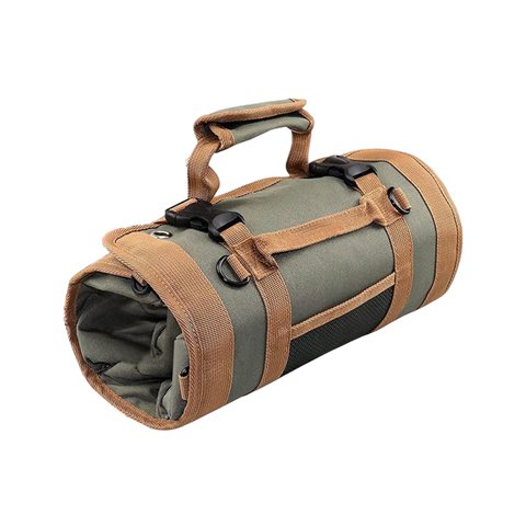 Magideal - Bolsa De Herramientas Portátil Rolling Versátil Organizador De Gran Capacidad Herramienta De Mano Bolsa De Mano Bolsa De Herramientas Pequeña Estuche