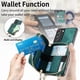 thumbnail image 3 of Funda Tipo Cartera con Correa Cruzada para Samsung Galaxy S22 Protección Contra Golpes Verde, 3 of 5