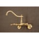 thumbnail image 2 of Grifo de cocina Kingston Brass Vintage 6 de montaje en pared, acabado antiguo, 2 of 9