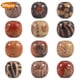 thumbnail image 1 of 200 Pcs Wooden Beads For Crafting Kids 10mm/0.39in Diameter Beads For Jewellery Making Kits With Different Patterns, 1 of 3