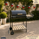 thumbnail image 2 of Parrilla Asador A Carbon Barril Económica Con Repisa Ruedas, 2 of 8