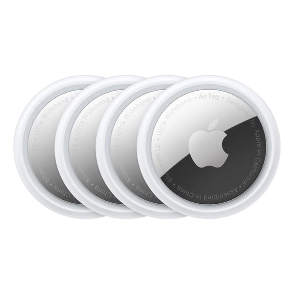 Apple AirTag 4 Pack Rastreador Bluetooth Silver Preciso
