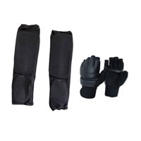 Ioensy - Espinilleras Muay Thai Kickboxing Kickboxing Artes Marciales Espinillera Protectora S