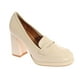 thumbnail image 1 of Zapato Tacón Blanco Vía Franca, 1 of 5