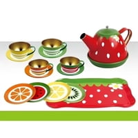 Genérico - Set Tetera Fruta Metalico
