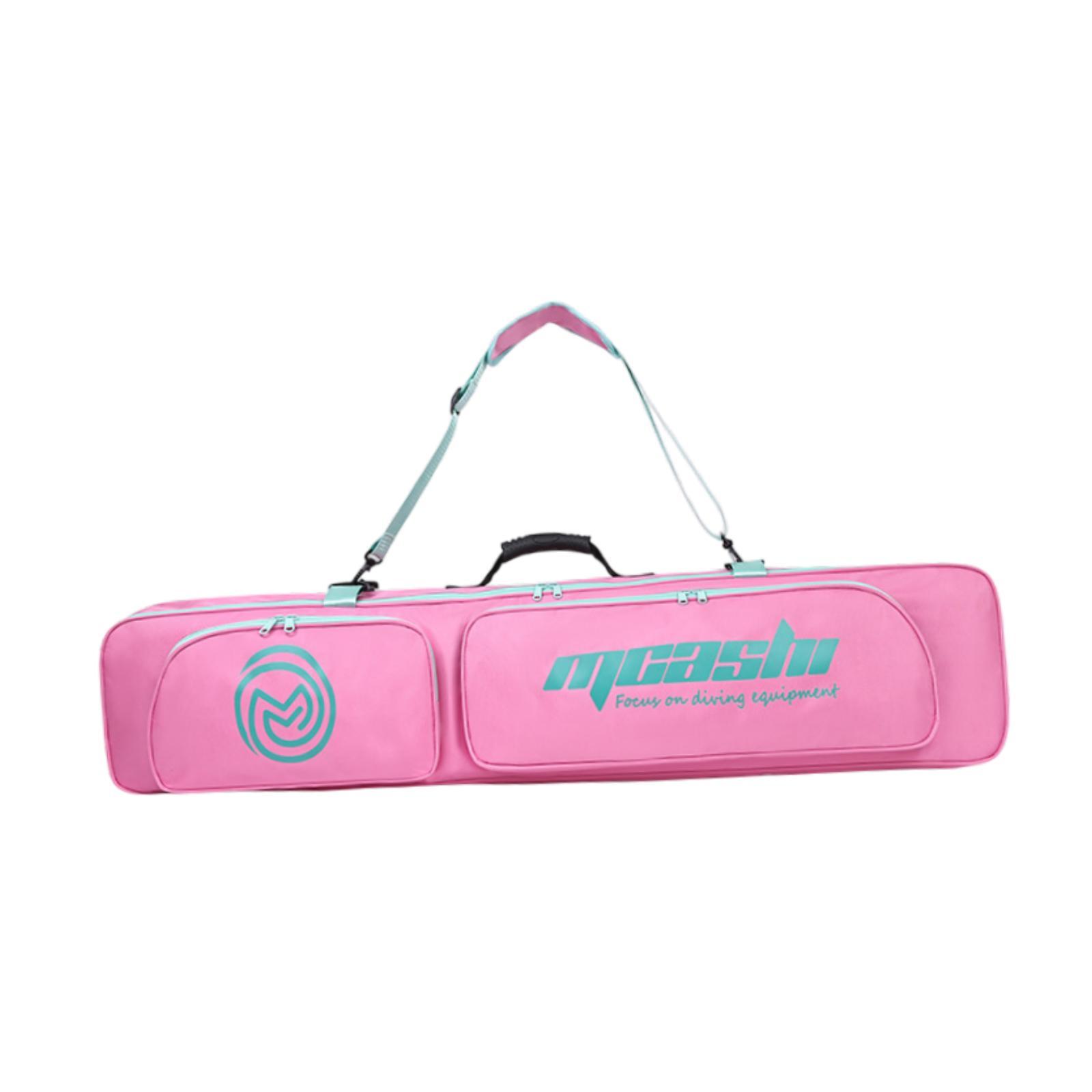 Ioensy - Bolsa Para Aletas Largas, Correa Ajustable, Bolsa Para Natación En Apnea, Bolsa Para Equipo De Buceo, Color Rosa