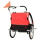 thumbnail image 4 of Carro arrastre trailer para bicicletas 2 niños BeRide Rojo, 4 of 6