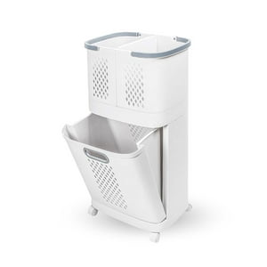 Santú Home & Deco - Canasto Para Ropa Con Ruedas Y Cestas Desmontables