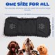 thumbnail image 3 of Toalla para perro EDENATURE de microfibra, súper absorbente, secado rápido, negra, 3 of 4