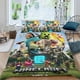 thumbnail image 2 of Una Película de Minecraft Conjunto de sábanas temático, trío de piezas, cómodo y amigable con la piel, diseño único, regalo de decoración para el hogar para familiares, amigos y fans,135cm *200cm, 2 of 6