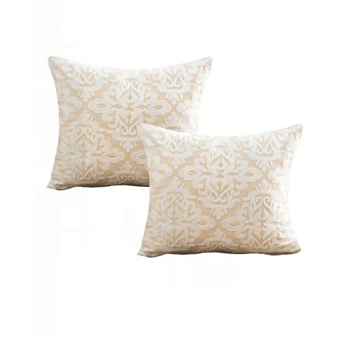 Genérico - Set De 2 Fundas De Cojin 45Cmx45Cm Bordadas F2