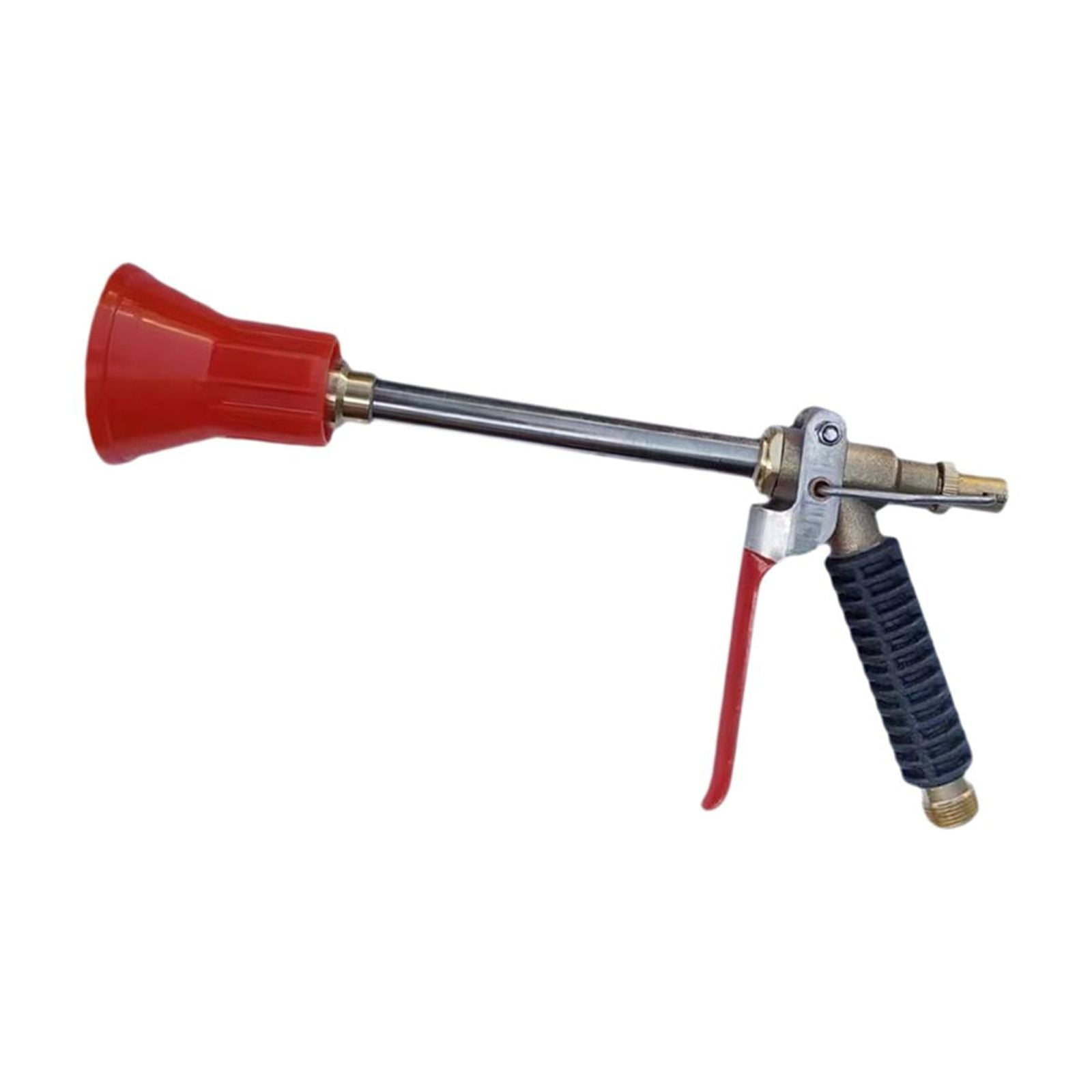 Magideal - Pulverizador De Alta Presión Pistola De Riego Herramienta De Jardín Lanza De Lavado Metálica Con Conexión Rápida Universal Adecuado Para Riego De Cés Largo