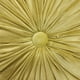 thumbnail image 3 of Cojín De Terciopelo Redondo Grande Para Sillón Tela Velvet amarillo, 3 of 7