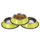 thumbnail image 1 of Uxcell Cuenco de Acero Inoxidable para Perros, Cuenco para Comida y Agua con Base de Silicona Antideslizante, 1 of 7