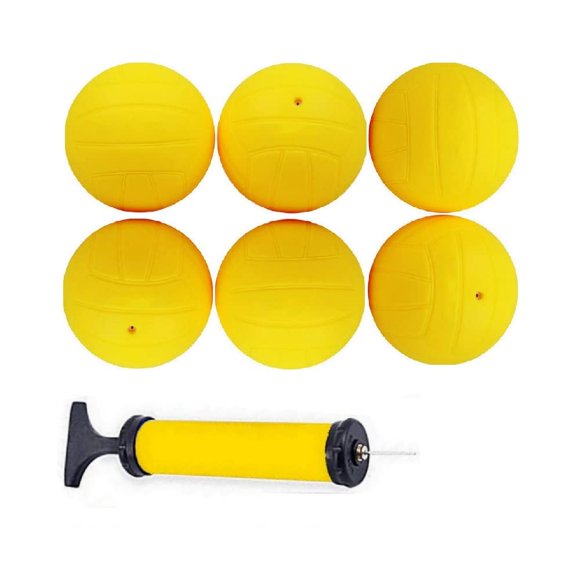 Juego de 6 bolas Spike Viminston amarillas con bomba