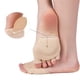 thumbnail image 2 of 2 pares Abierto cinco dedos de los pies medio calcetines, transpirable absorbente de sudor peep toe calcetines antideslizante encaje invisible almohadilla del antepie, alivio del dolor del p, 2 of 3