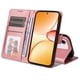 thumbnail image 2 of Funda Billetera para Realme C85 Pro con Porta Tarjetas y Soporte Ajustable Rosa, 2 of 5