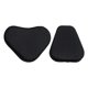 thumbnail image 1 of Funda Para Sillín De Bicicleta Cojín Para Asiento De Bicicleta Estática De Cuero PU Con Respaldo Negro 16 Cm 12 Cm, 1 of 5