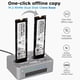 thumbnail image 2 of Clonador SSD Dock Duplicator USB3.2 20G de doble bahía para Mac Win Linux, 2 of 9