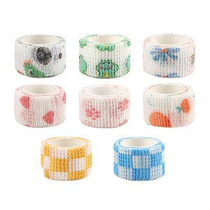 Bothyi - 8 Piezas Cinta Protectora Para Dedos Cinta Elástica De Dibujos Animados Para Pintar Escritura