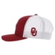 thumbnail image 2 of GORRA HOOLEY Universidad de Oklahoma Snapback Roja/Blanca, 2 of 6