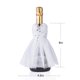 thumbnail image 5 of Cobertura para Botella de Vino ULA en Tul Blanco para Bodas, 5 of 6
