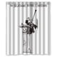 thumbnail image 1 of Cortina de ducha de Jack Skellington de Pesadilla antes de Navidad, juego de cortina de baño con ganchos, tamaño 60 x 72 pulgadas, 1 of 3