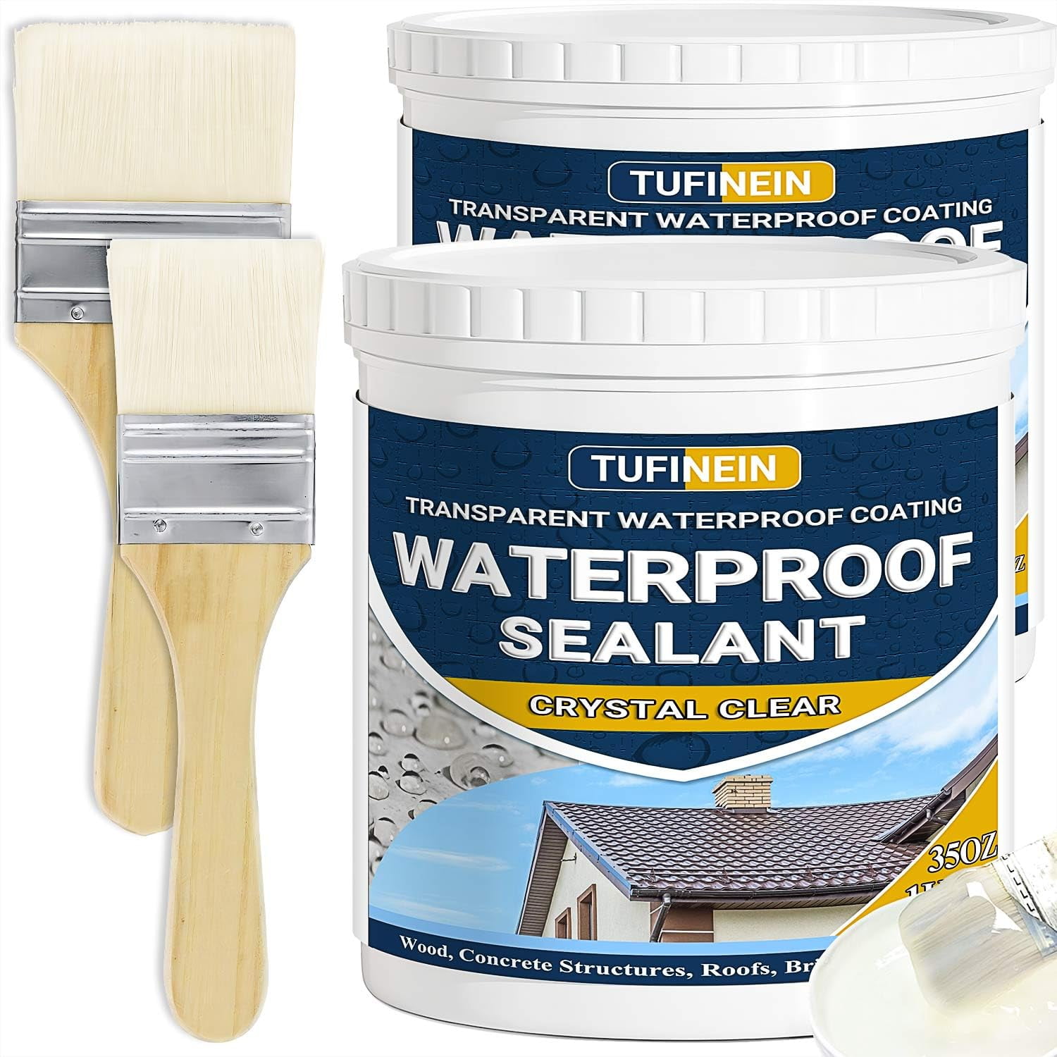Sellador Impermeable Tufinein Transparent 2l Clear