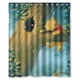 thumbnail image 1 of Cortina de ducha de Winnie the Pooh, juego de cortinas de baño con ganchos, tamaño 60 x 72 pulgadas, 1 of 3