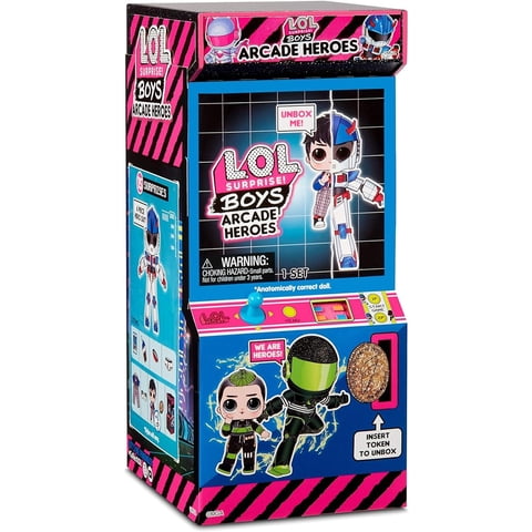 Lol Surprise - Boys Arcade Heroes Con 15 Sorpresas