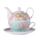 thumbnail image 3 of Juego De Tazas De Tetera De Cerámica, Hervidor De Agua Para Hotel, Restaurante, Fiesta De Té De La Tarde B, 3 of 3
