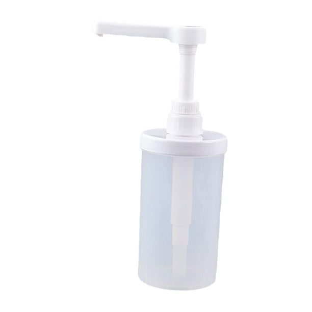 Botella Dosificadora Con Bomba Para Exprimir, Recipiente Redondo Para Ensaladas, Exprimidor De Jugo Para Barra De Casa L
