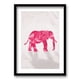 thumbnail image 1 of Cuadro Elephant Pink 50x35cms, 1 of 1