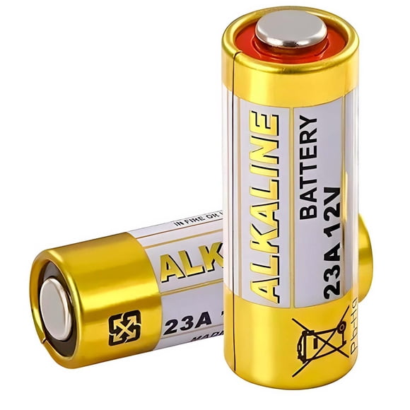 Pila 23a 12v Para Control Alarma Vehiculo Auto Timbre Casa amarillo